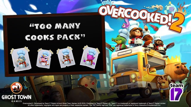 Overcooked! 2 - Too Many Cooks (DLC) Banner